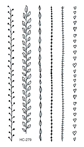 Classic Black Tatoo Cat Bird Fake Tattoo Tatuajes Hand Tatouage Body Waterproof Temporary Tattoo Sticker Small Taty