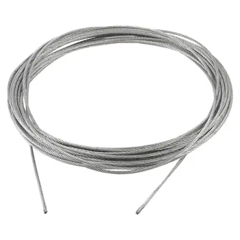 

Grinding Machine Grinder 10m x 2mm Stainless Steel Wire Rope Cable Gray