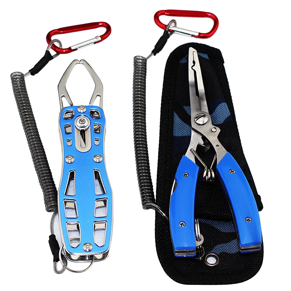 

Fishing Tackle Set Lip Grips + Fishing Line Cutter Easy To Carry Pliers Equipment Control Multi Use Tools Portable Handcuffs #2