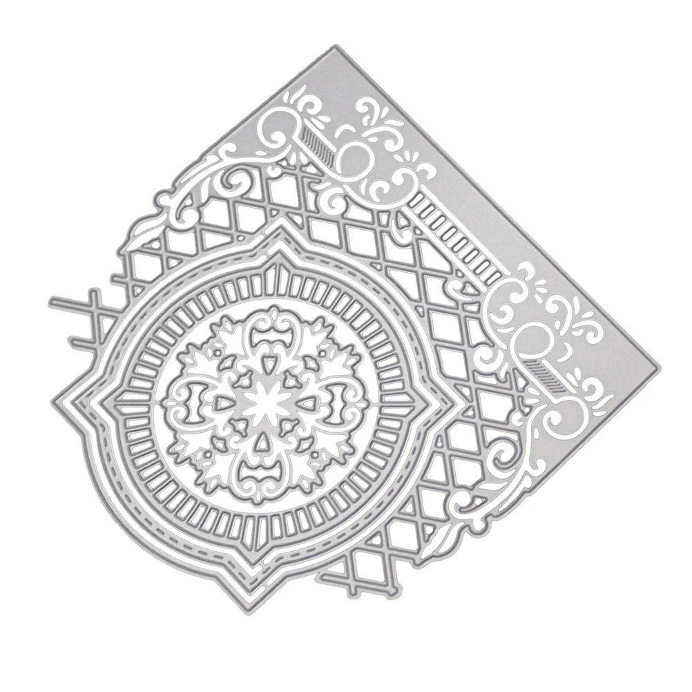 

1pc Cutting Dies Flower Pattern Carbon Steel DIY Template for Envelope Album