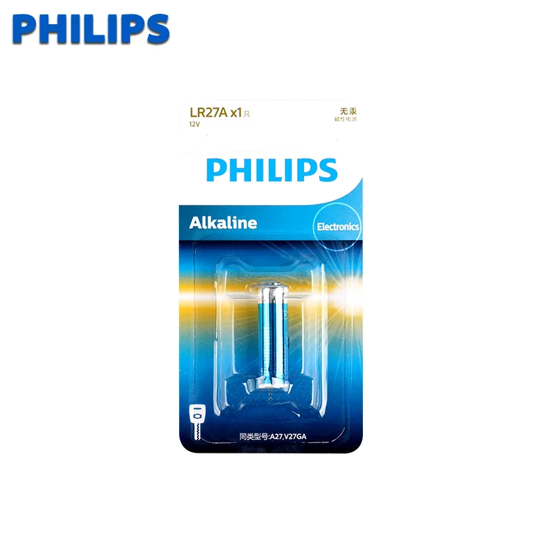 Philips 2 шт./лот 12 V MN27 27A L828 A27 Super Щелочная батарейка для дверного звонка