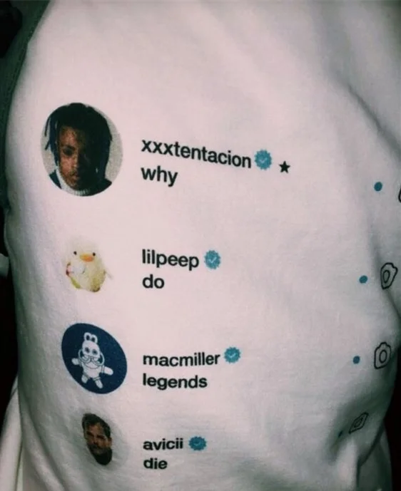Футболка унисекс kuakuayu HJN Why Do Legends Xxxtentaction Lilpeep футболка в честь гитариста хип хоп
