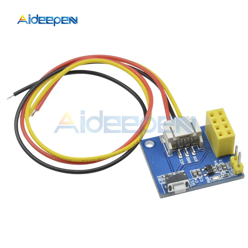

ESP8266 ESP-01 ESP-01S RGB LED Controller Module for Arduino IDE WS2812 Light Ring Smart Electronic Christmas DIY