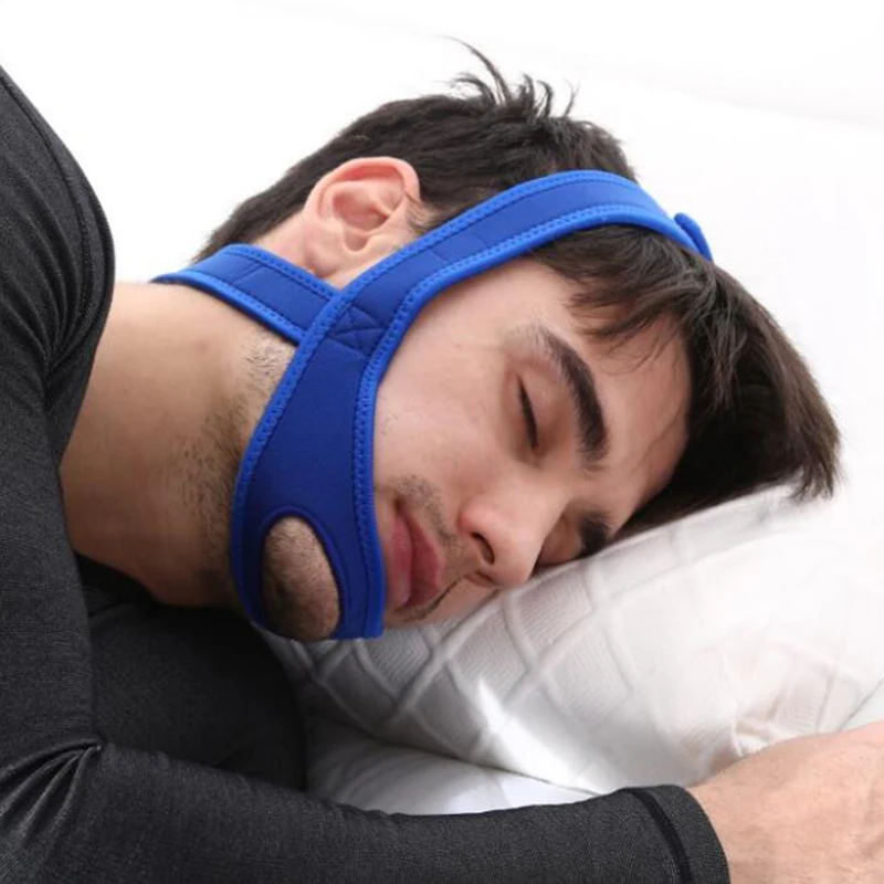 Профессиональный Anti snore ремешок для подбородка Стоп храпа пояс анти апноэ челюсти решение сна Поддержка апноэ пояс спальный инструменты для ухода за глазами