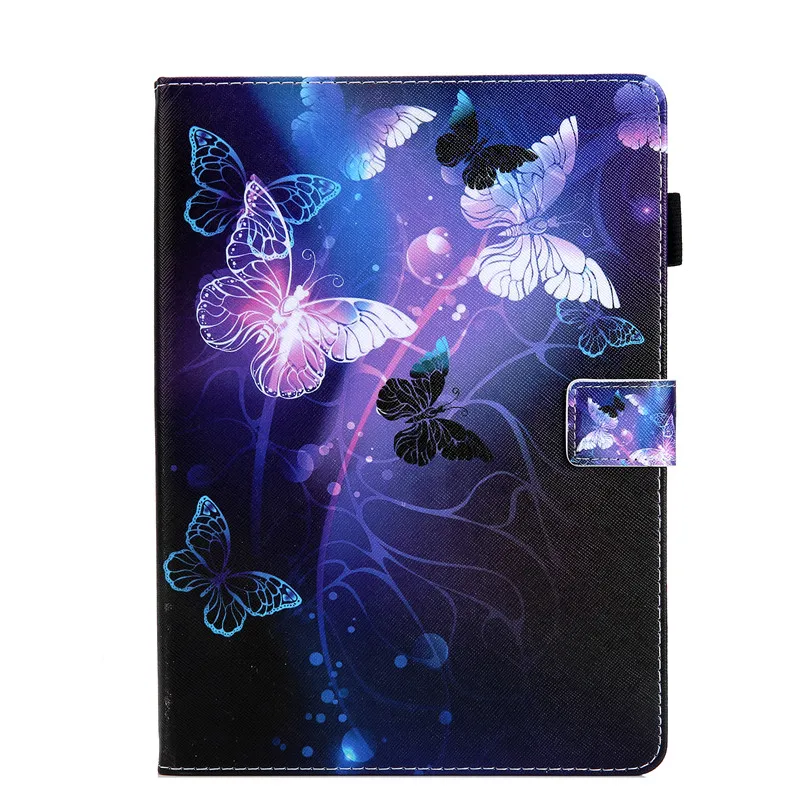 Милый Единорог ананас бабочка защитный чехол Чехол для iPad Mini 4 анти-Чехол защитный для iPad Mini чехол Mini 4 3 2 1 чехол - Цвет: Purple butterfly