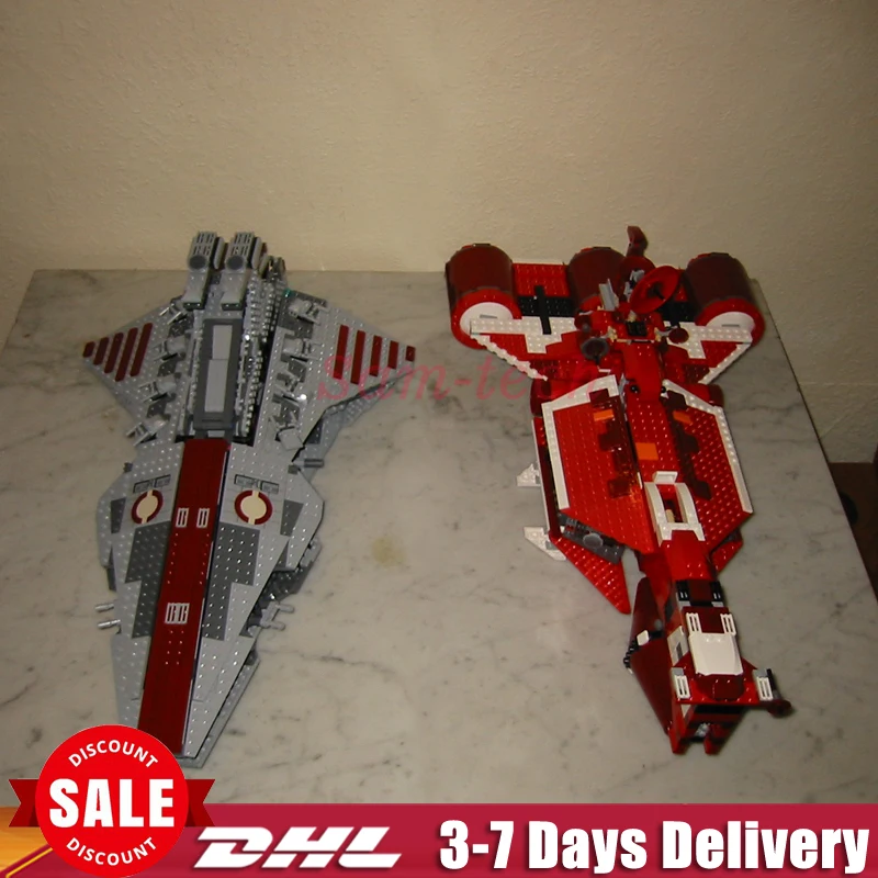 

Lepin Star Series Wars 05042 + 05070 Building Blocks Brick Educational Children Toys Model Gifts Compatible Legoings 8039 7665