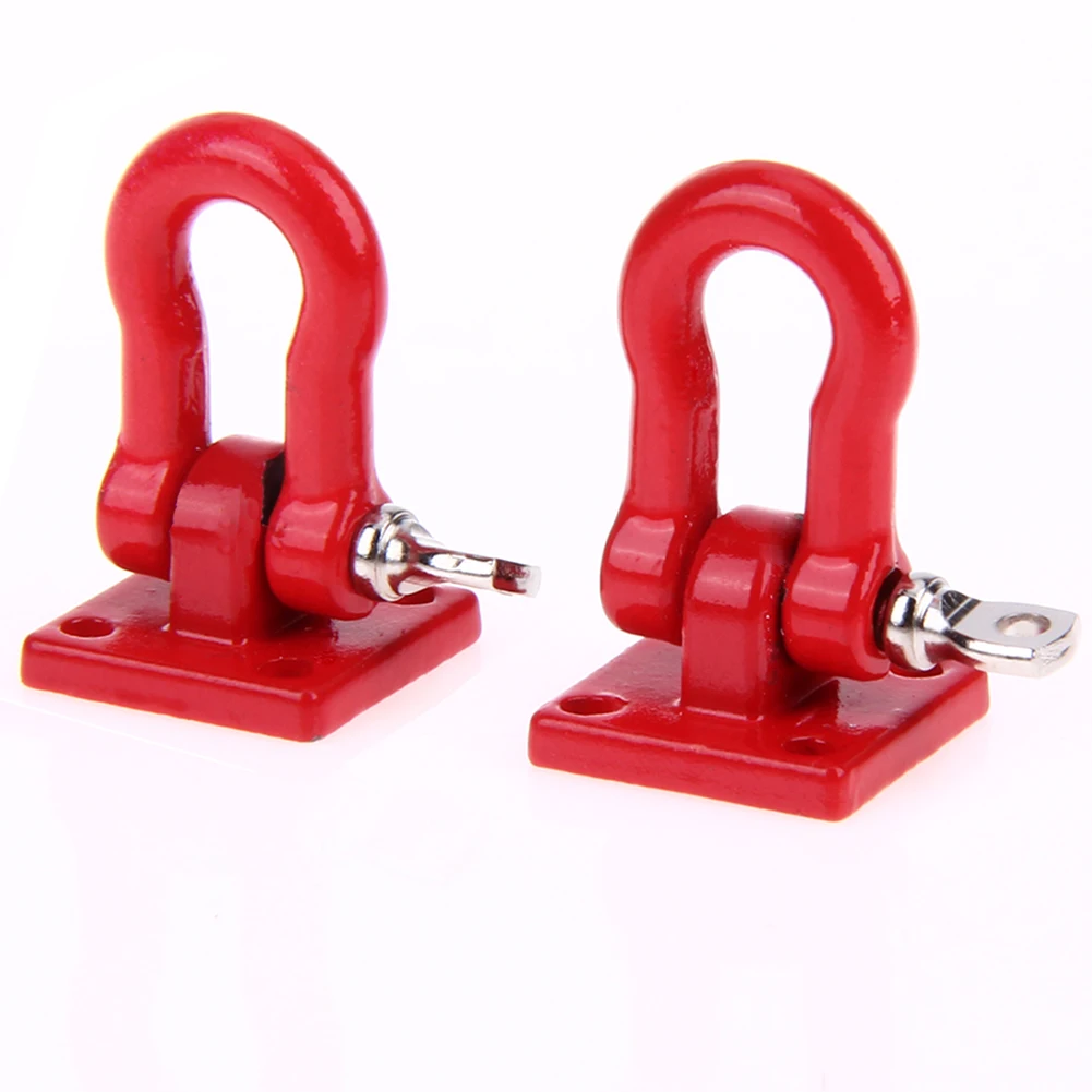 1 10 RC Crawler Accessories Red Tow Hook for Axial SCX10 TAMIYA CC01 RC4WD D90 D110