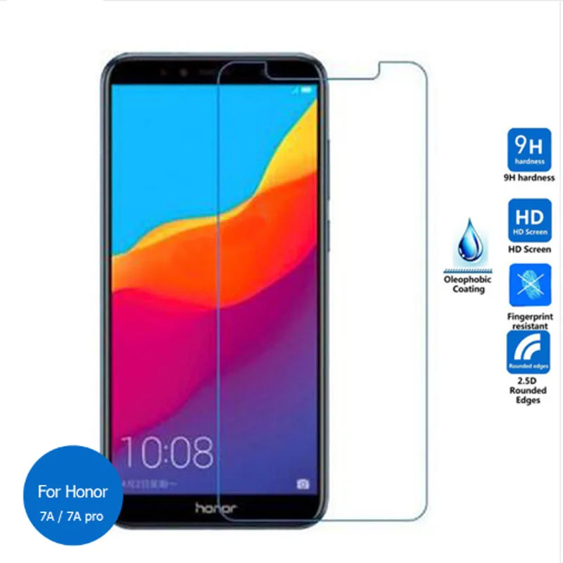 Защитное стекло закаленное для Huawei Honor 7A 7C 7X Pro Y6 Prime|Защитные стёкла и плёнки| |