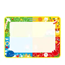 Горячая 100x73 см воды Рисунок Живопись Написание Коврики плате Magic Pen Doodle Новая игрушка Авг 30