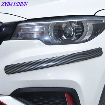 

Car Sticker Rubber Styling 5D Carbon Fiber Door Sill Protector Cover Bumper Sticker Auto Accessories For Volkswagen Skoda Mazda