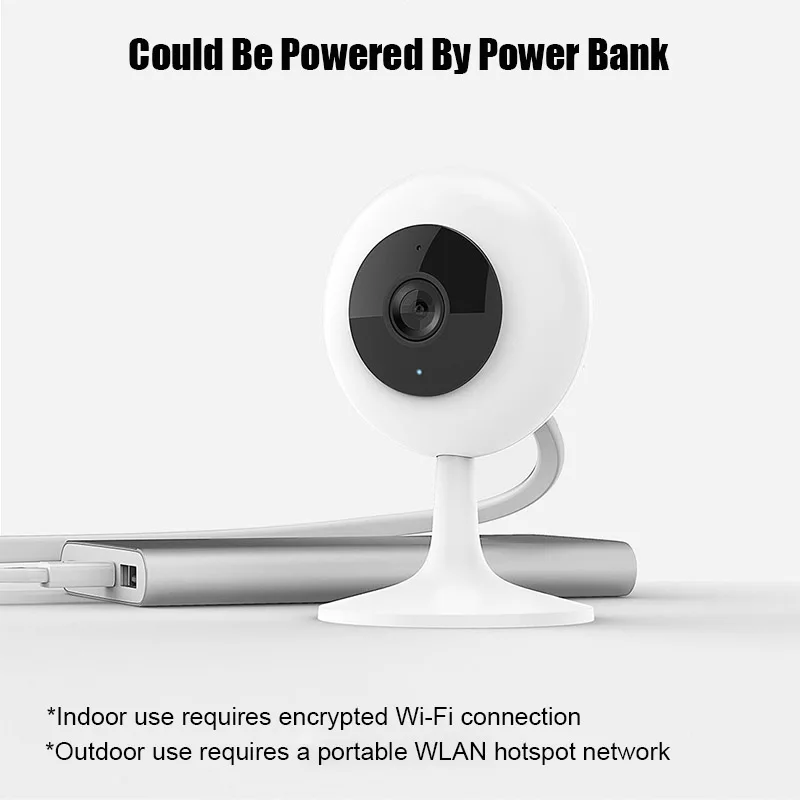 Xiaobai IP Cam 720P Wifi P2P Двусторонняя аудио IR 9m Mi веб камера SD слот для карты ночное