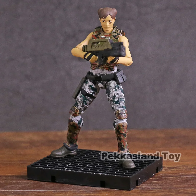 HIYA TOYS Aliens Colonial Marines Cruz Bella Redding Xenomorph Raven Crusher 1:18 ПВХ фигурка игрушки