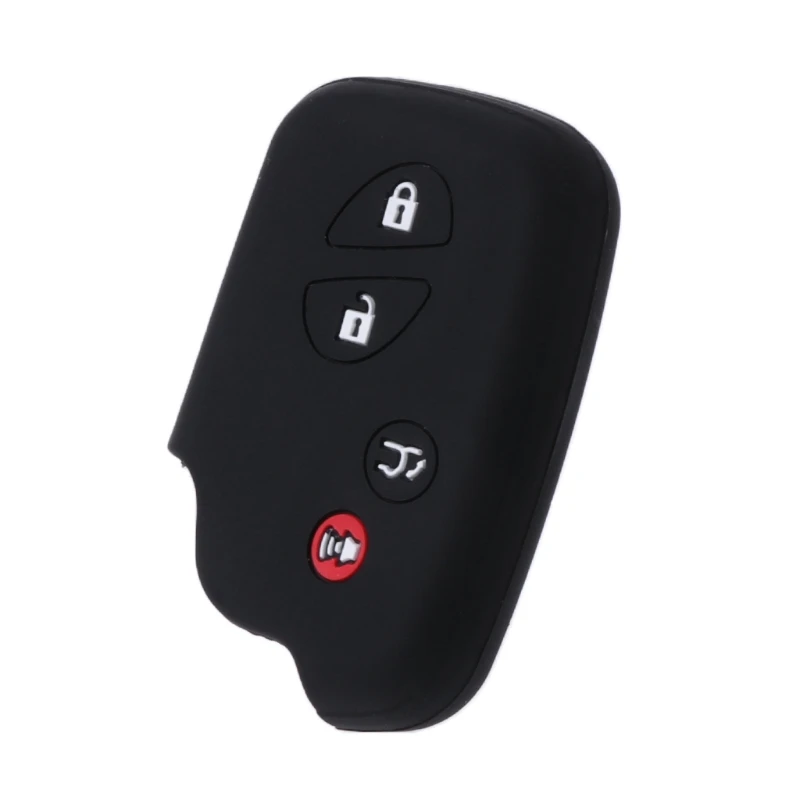 

Drop Ship 4 Buttons Silicone Car Key Fob Cover Case For Lexus CT200h ES350 GS350 GS460