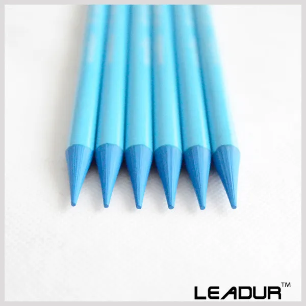 6pcs Set Color Pencil Woodless Sketch Painting Pencils For 6pcs Set Color Pencil Woodless Sketch Painting Pencils For Art School Supplies Light Blue Colored Stationery In Sets From Office