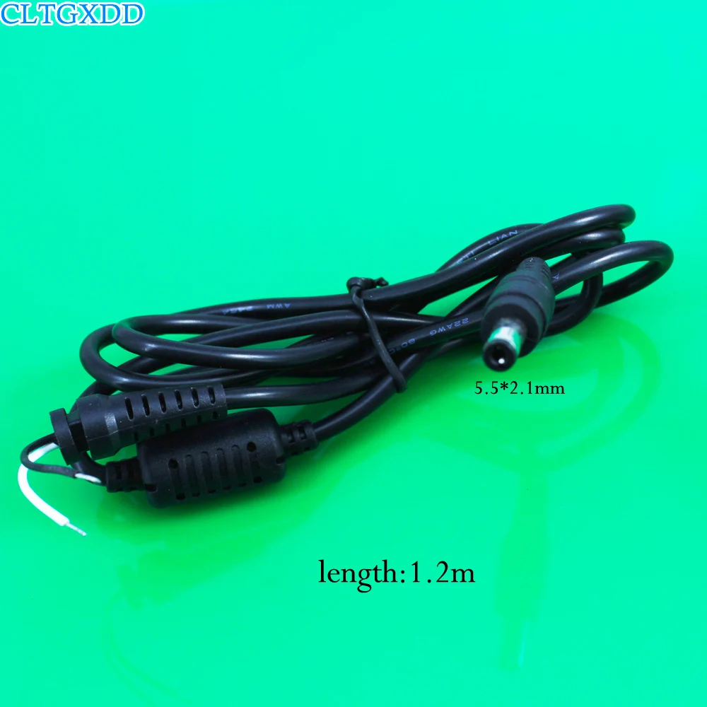 

cltgxdd DC Tip Plug Connector 5.5x2.1mm 5.5*2.1mm Power Supply Adapter Cable for Monitoring Power Laptop Charger DC Cord