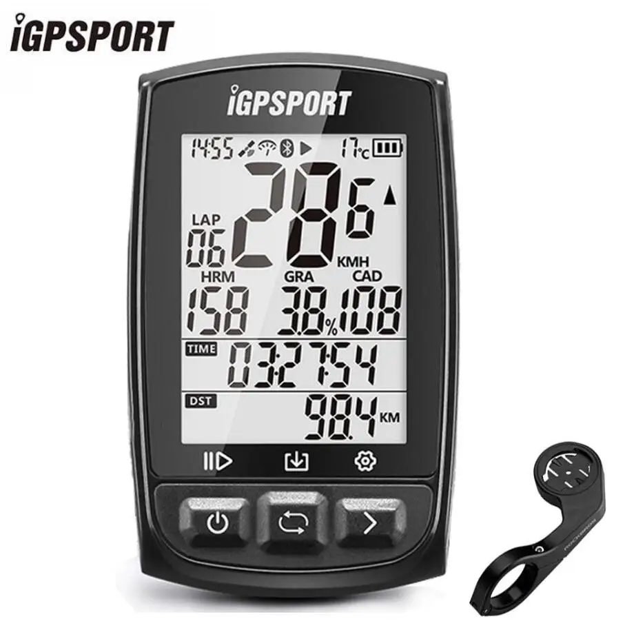

2 Pcs IGPSPORT IGS50&Holder Bicycle GPS Cycling Computer Odometer Waterproof IPX7 Ant+