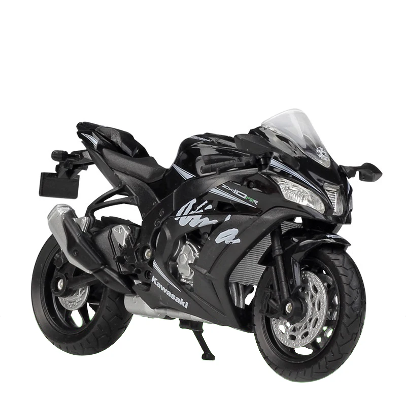 Welly 1:18 Kawasaki NINJA ZX10 RR Z1000R литой мотоцикл