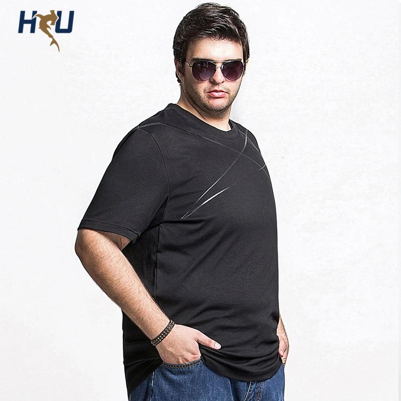 2014 новое поступление большого размера 2xl 3xl 4xl 5xl 6XL о образным шею майка С коротким