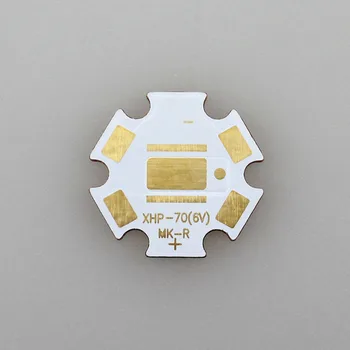 

20mmx1.6mm 6V LED Copper Heating Star for CREE XHP70/MK-R (5pcs/lot)