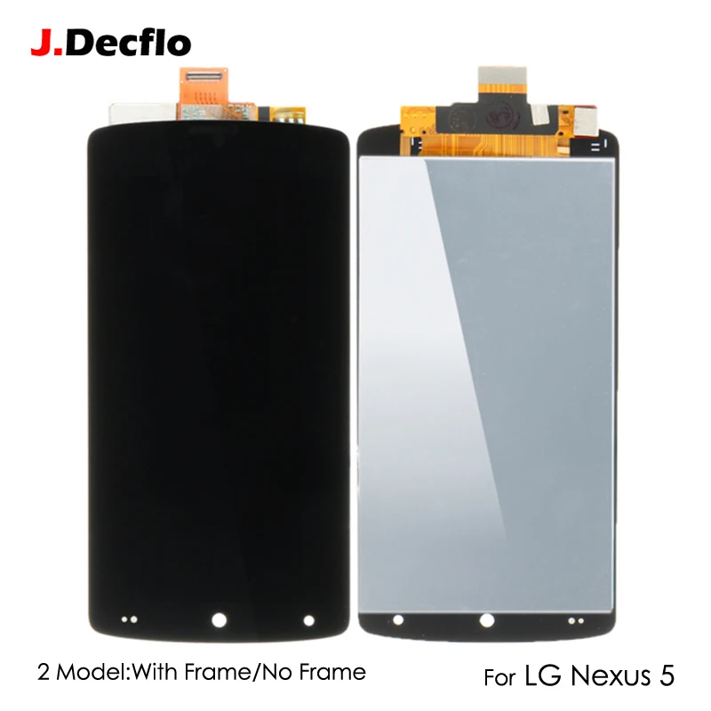 Запасные части для LG Google Nexus 5 D821 D820 ЖК дисплей с сенсорным экраном/без рамки
