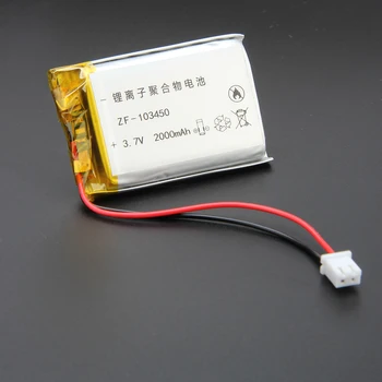

103450 2000mah battery 7-inch Video Story Machine Early Learning Machine Charged Polymer Battery 3.7V