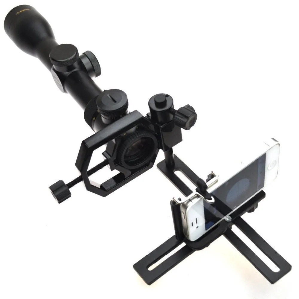 Deluxe camera Mount for rifle scopes in Deluxe camera Mount for rifle