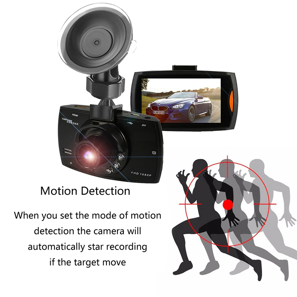Автомобильный видеорегистратор MaoHooMa, камера ночного видения, Full HD, 1080 P, 140 градусов, видеорегистратор, видео регистраторы для автомобилей, ночное видение, g-сенсор, видеорегистратор