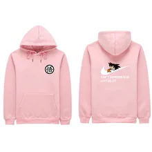 New Arrivals Cosplay Dragon Ball Hoodies Men Goku Just Do It Anime Print Sweatshirts Dragon Ball Z Jacket Cotton Hip Hop Hoody