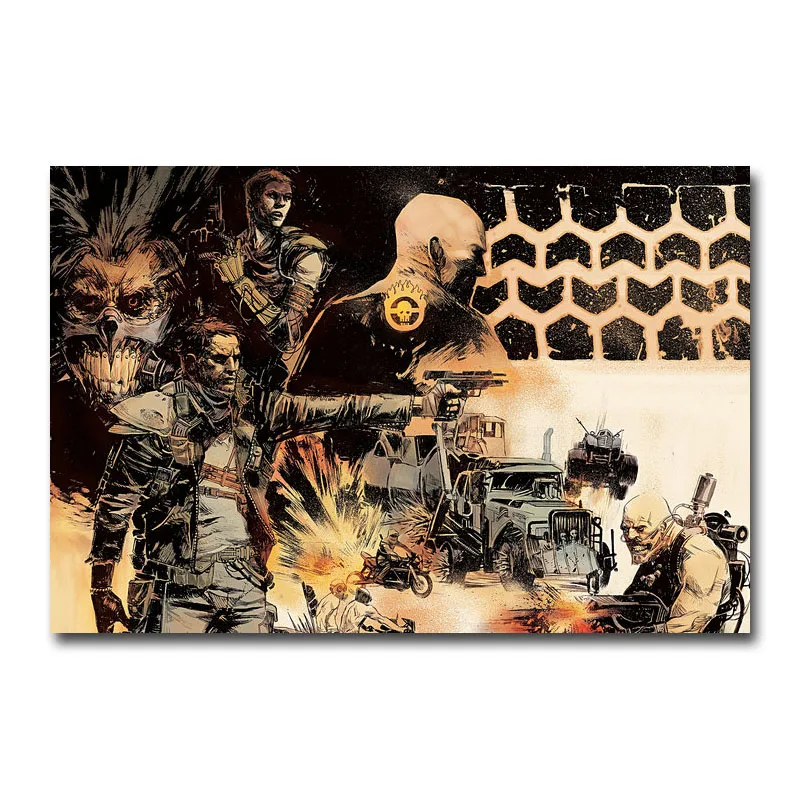 Художественный шелк или холст с принтом Mad Max Fury Road Hot Movie Poster 13x20 24x36 дюймов для украшения комнаты-003 - Цвет: Picture 5