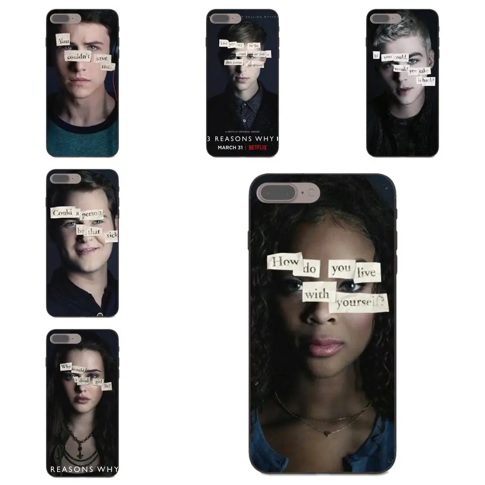 

For Apple iPhone 4 4S 5 5S SE 6 6S 7 8 Plus X XS Max XR Soft TPU Covers Case Tv 13 Thirteen Reasons Why Season 1