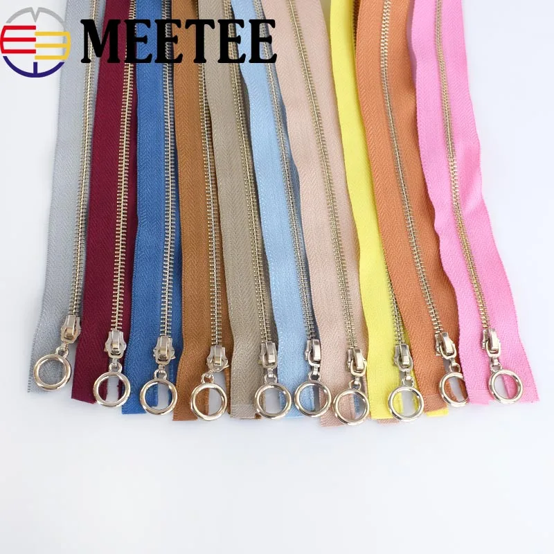

Meetee 3# 70cm Metal Zippers Fermeture Zip A Coudre Open-end Zippers Zip For Sewing Clothes Sewing AccessoriesKY2135