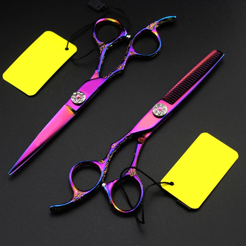 

6" left hand slide cut left hand hair scissors left handed hairdressing scissors lefty shears left handed hair cutting shears