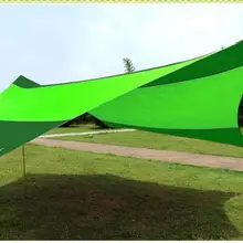 Кемпинг УФ-защита Солнцезащитный навес складной пляжный солнцезащитный козырек Многофункциональный портативный солнцезащитный навес