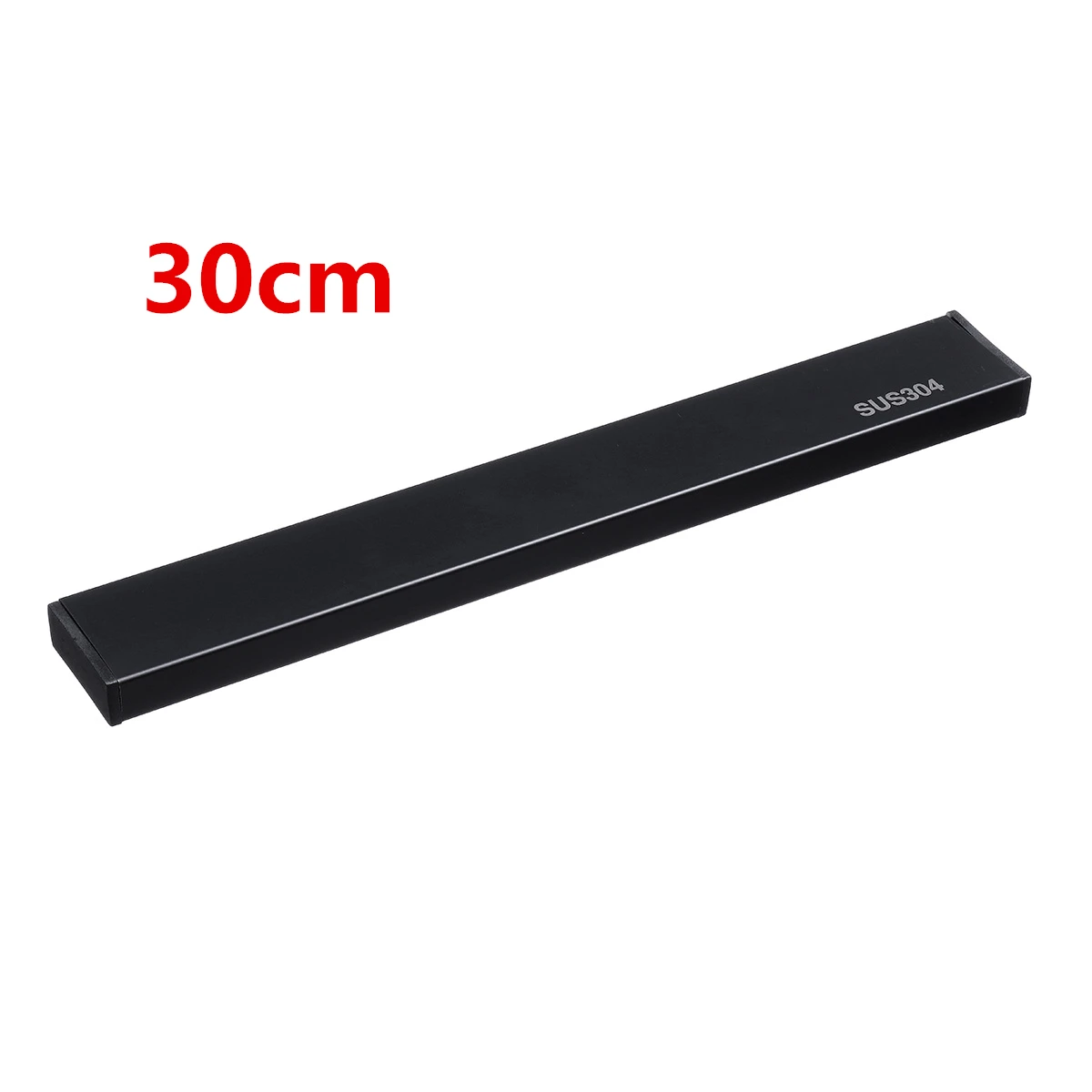 50cm Length Blocks Knife Holder Strong Magnetic Self-adhesive Wall Mounted Kitchen Magnet Bar Holder Display Rack Strip Stand - Цвет: 30cm