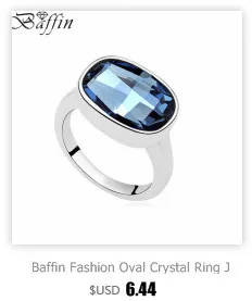 Baffin кристаллами от Swarovski Bella мини пирсинг Серьги Мода г. Серьги-гвоздики ювелирных изделий партии Для женщин подарок