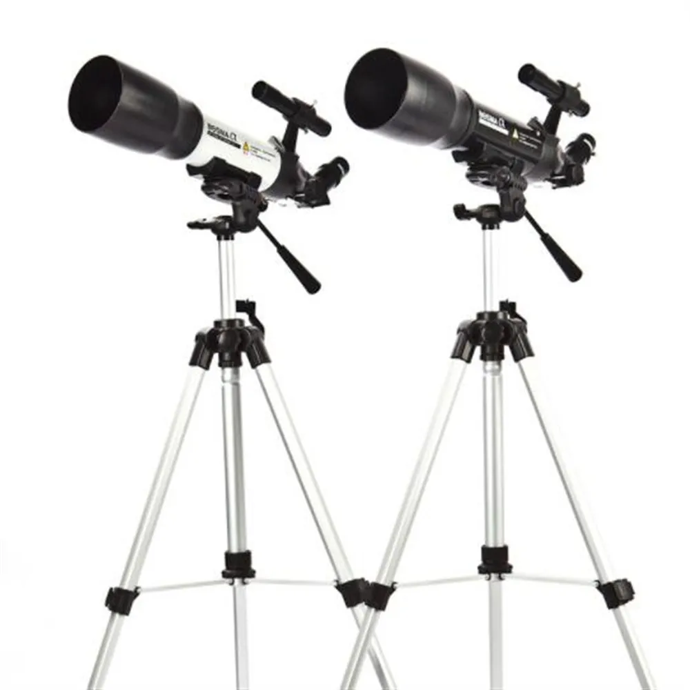 Bosma Professional HD Portable Astronomical Telescope Entry Children Students Beginners Black and White 70400