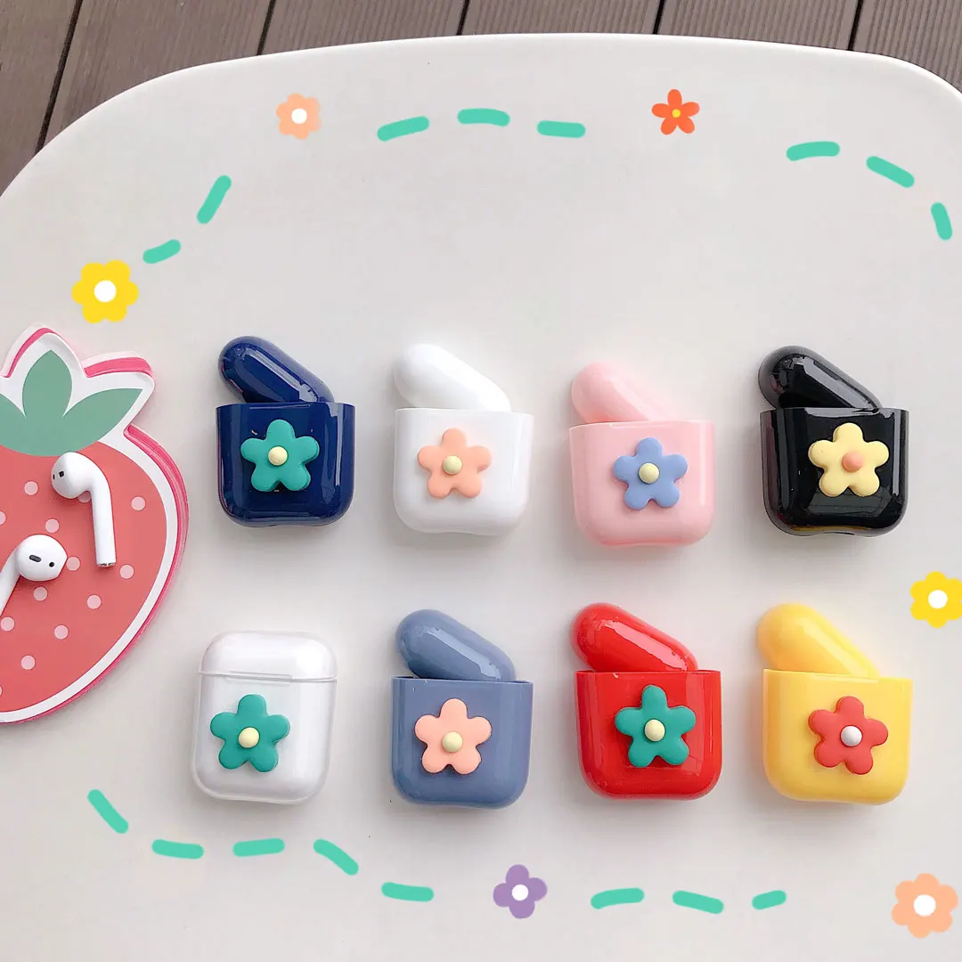 

Cartoon Wireless Bluetooth Earphone Case For Apple AirPods Hard Charging Headphones Cases For Airpods Protective Cover