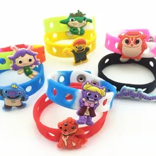 8 шт ПВХ Wallykazam! Аксессуары для обуви обувь очаровательные украшения для обуви с 8 шт браслет детские подарки