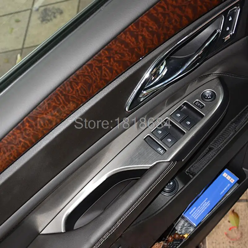 For Cadillac SRX 2010 2016 Stainless Steel Internal Side Door