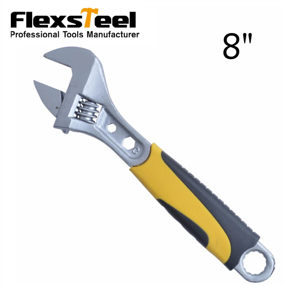 Buy Good Quality Adjustable Spanner Wrench 8"/200MM
