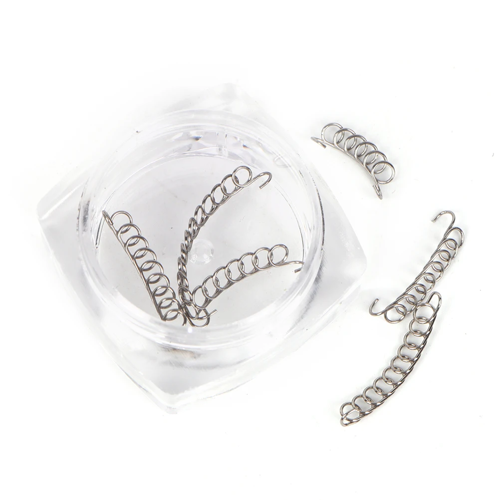 6pcs/box Pedicure Tool Toenail Correction Wire Fixer Ingrown Pedicure Recover Paronychia Acronyx Bunion Corrector Foot Care Tool 6pcs/box Pedicure Tool Toenail Correction Wire Fixer Ingrown Pedicure Recover Paronychia Acronyx Bunion Corrector Foot Care Tool
