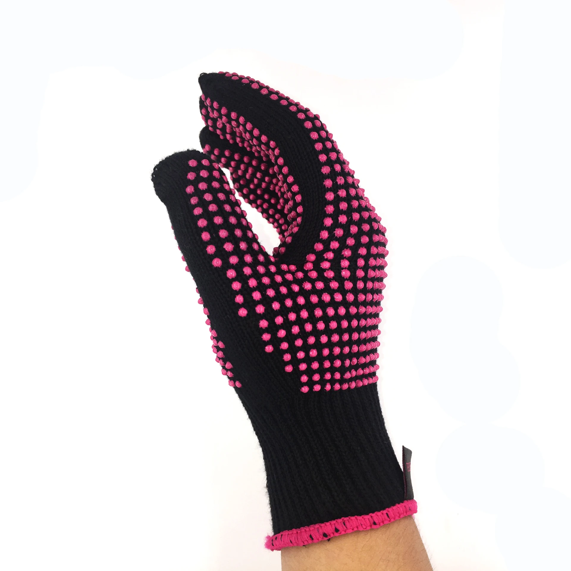 1 Pairs Double sided Heat Resistant Gloves Hair Straightener Perm
