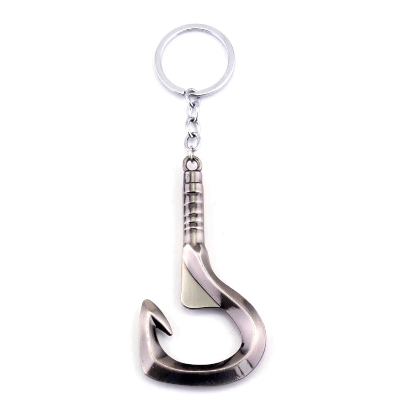 Mqchun Game Accessories Dota 2 Keychain Pudge Hook Bottle Opener