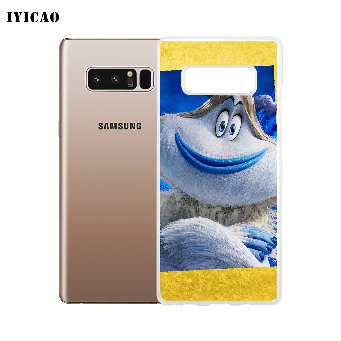 IYICAO SMALLFOOT Мягкий силиконовый чехол для телефона Samsung A5 A6 Plus A7 A8 A9 J3 J5 J7 Note 8 9 TPU