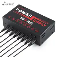 Donner DP-4 8 Plus Isolated Outputs Guitar Effect Pedal Power Supply Professional For 9V/12V/18V Pedals Board Voltage Protection