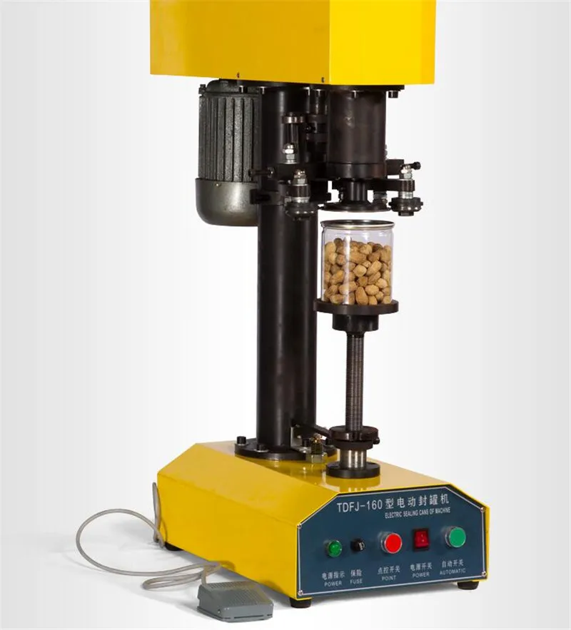 

Electric Cans capping machine sealing machine manual capper cans seamer