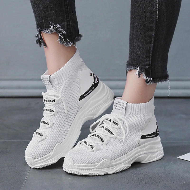 platform high sneakers