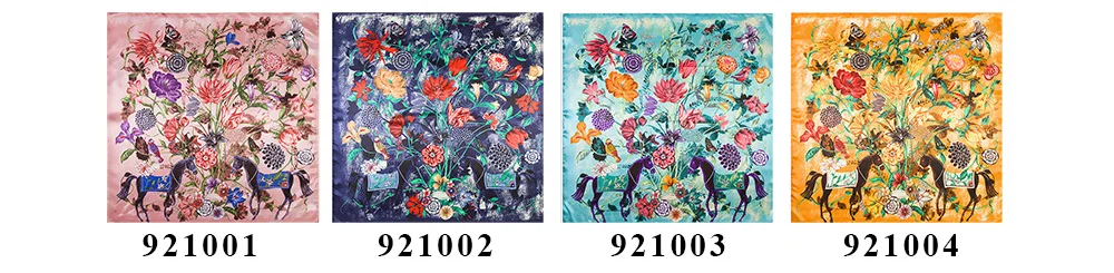 Floral Print Scarf (5)