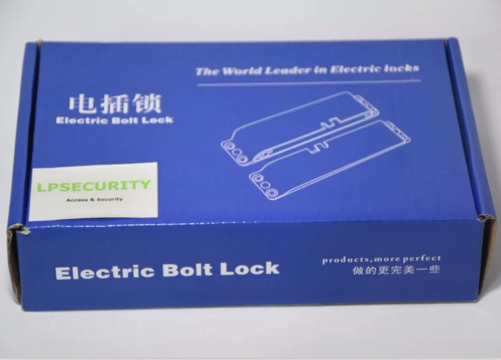 NEW Electric Bolt Lock Timer Drop Bolt Lock Fail-safe Electric Gate Door Lock