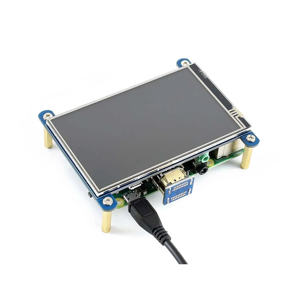 4 дюймовый резистивный сенсорный экран Waveshare IPS LCD (тип H) 480x800 HDMI интерфейс